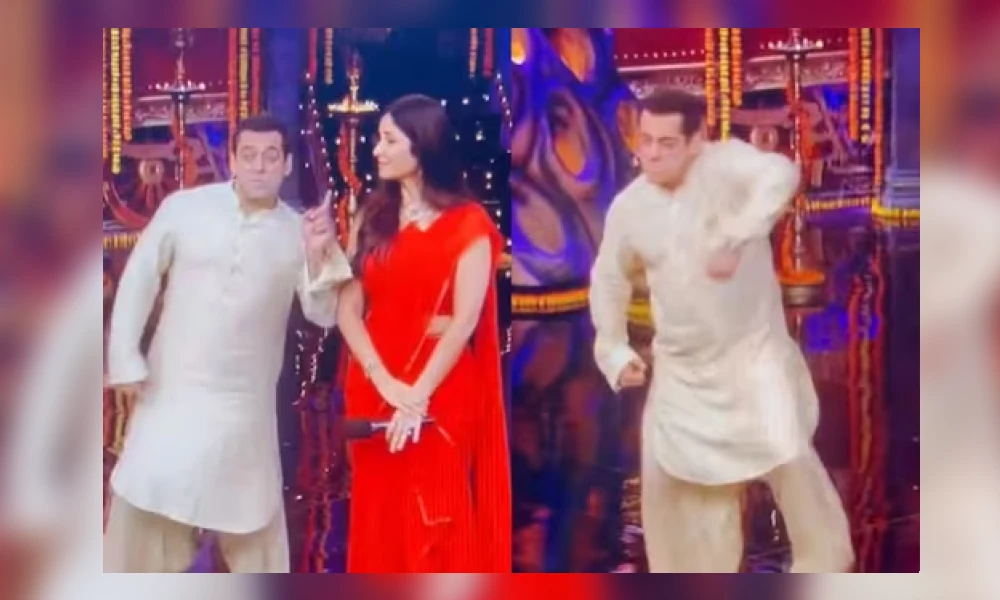 Salman Khan Dances To Kaala Chashma For Katrina Kaif