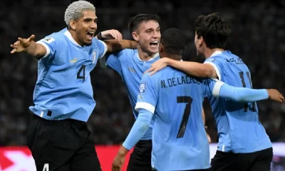 Uruguay hands Argentina