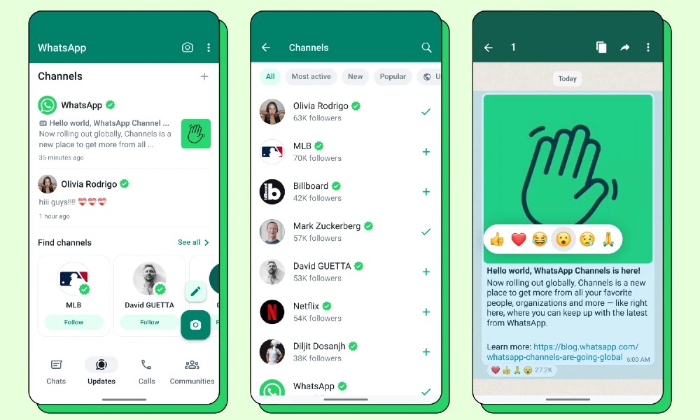 WhatsApp may allow ads on status and channel