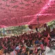 Anganwadi workers protest for implementation of minimum wages