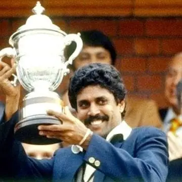 Kapil dev in 1983 World Cup