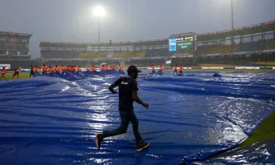 rain in cricket stadium