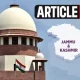 Article 370 Election in Jammu and Kashmir