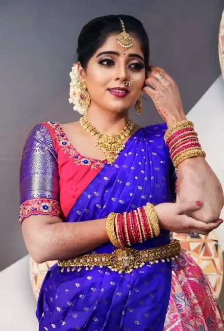Bharti Gopal's wear new trendy saree
