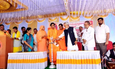 Bhavaikyata Dharmasabha programme inauguration by Yadgiri MLA Channareddy Patila Tunnur