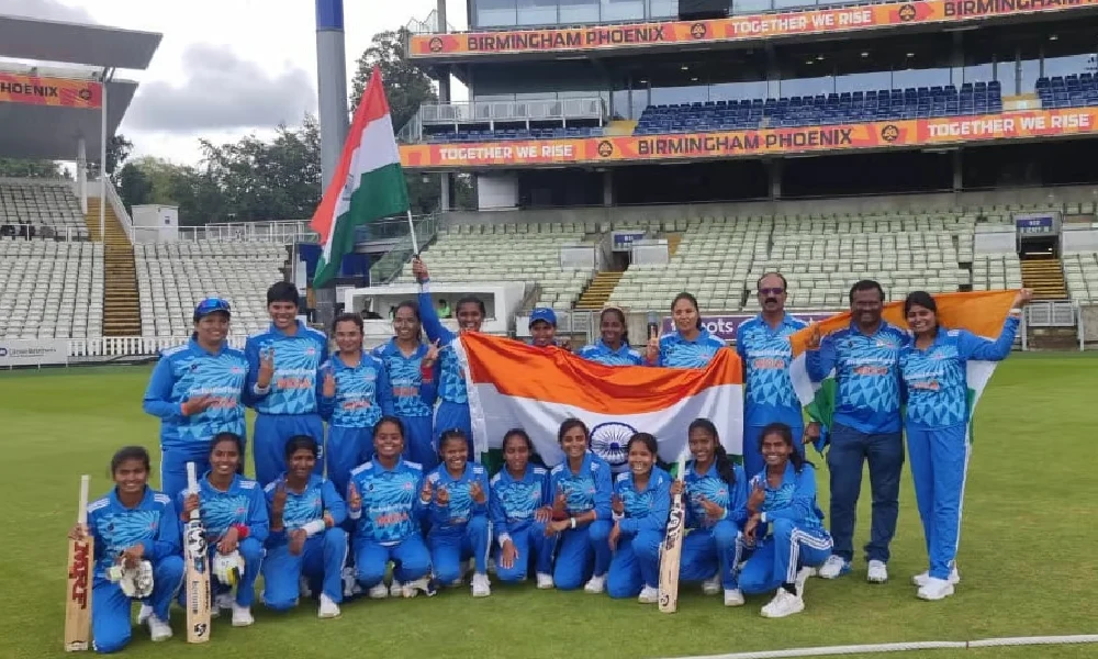 Blind Women's Cricket Team Triumph At IBSA