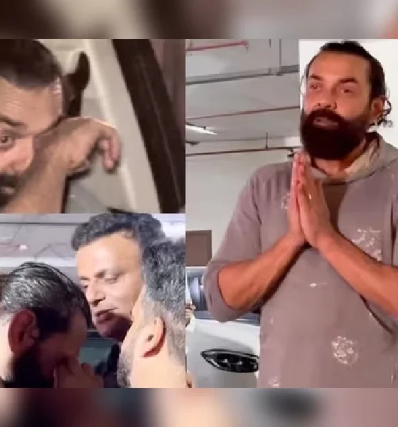 Bobby Deol cries after paparazzi praise him as Animal