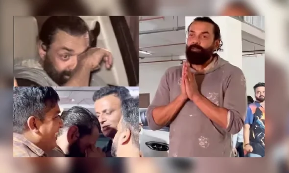 Bobby Deol cries after paparazzi praise him as Animal