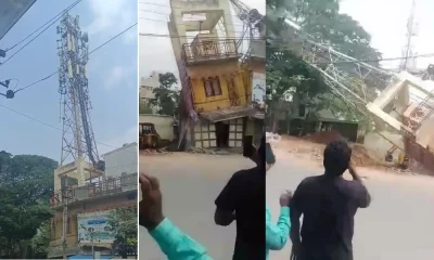 Airtel tower collapse