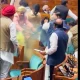 Security breach in Loksabha, intruders beaten by member of parliament before security get them