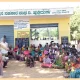 Protest in Hutridurga village demanding distribution of adequate ration