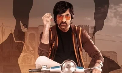 Ravi Teja in and as Mr Bachchan First look poster