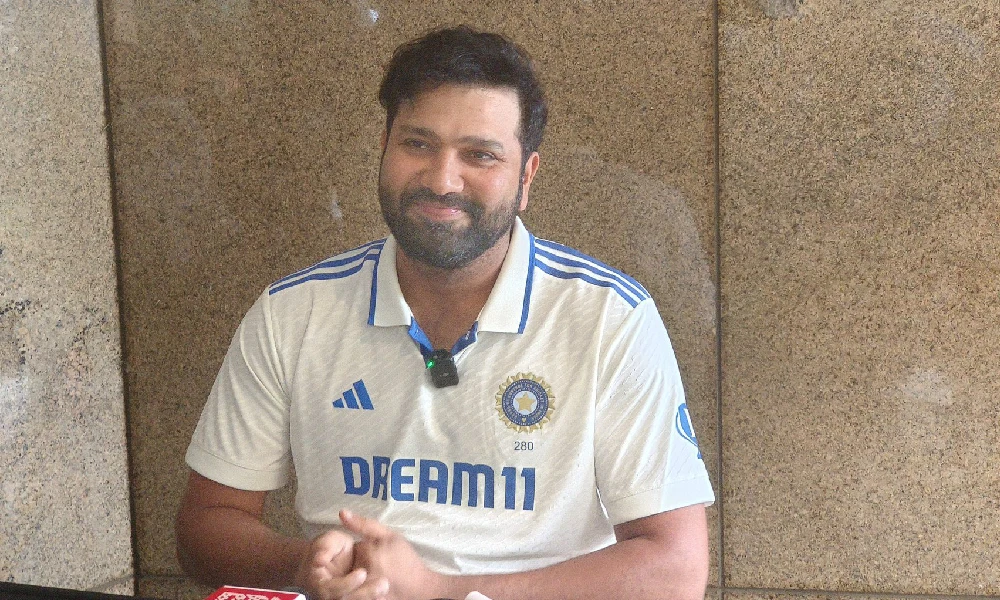Rohit Sharma in pre-match press conference