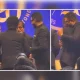 Salman Khan and Abhishek Bachchan greet each other