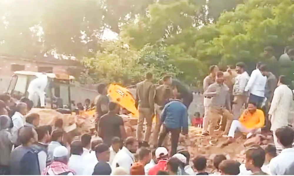 8 killed in wall collapse during wedding haldi function