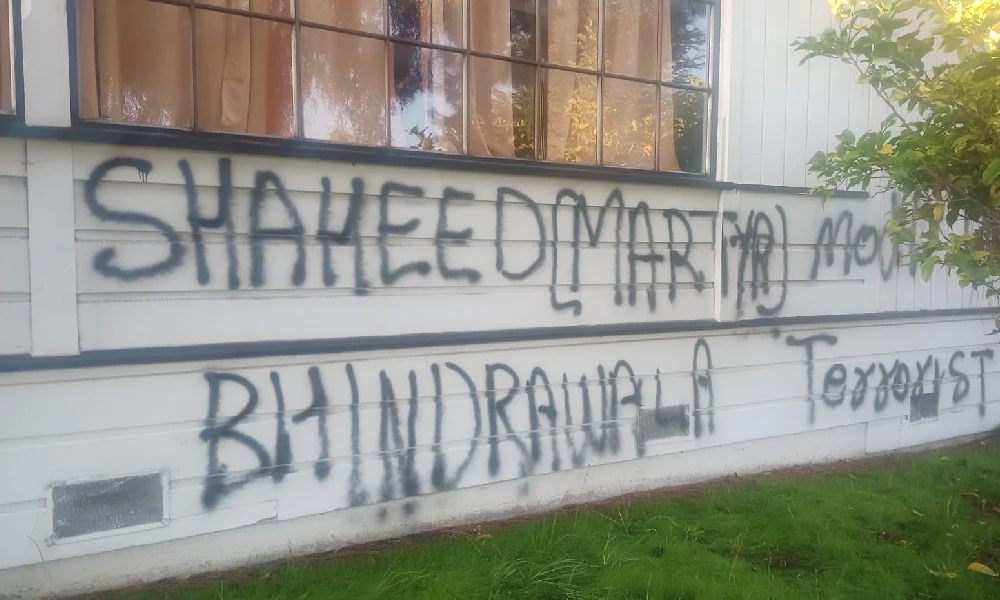 khalistan vandalism