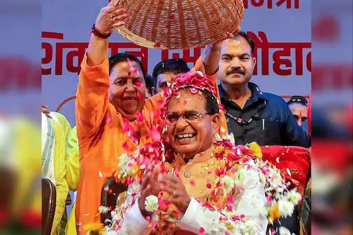 Madhya pradesh BJP Win