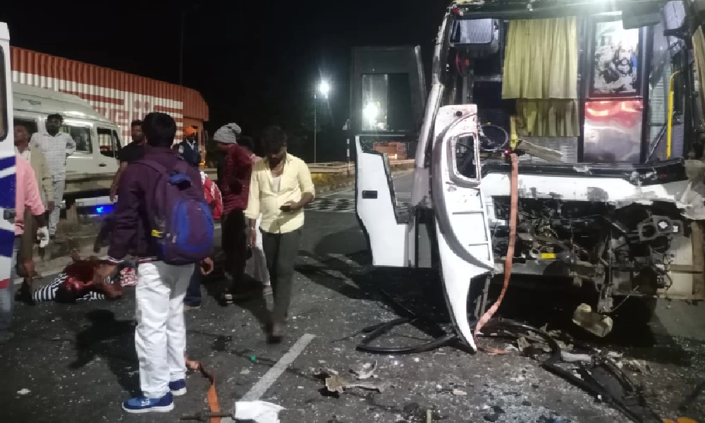 Road Accident in davanagere