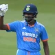 B Sai Sudharsan scored a fifty on ODI debut