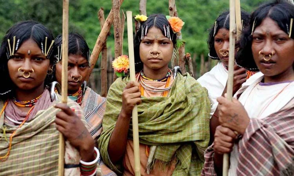 tribal woman