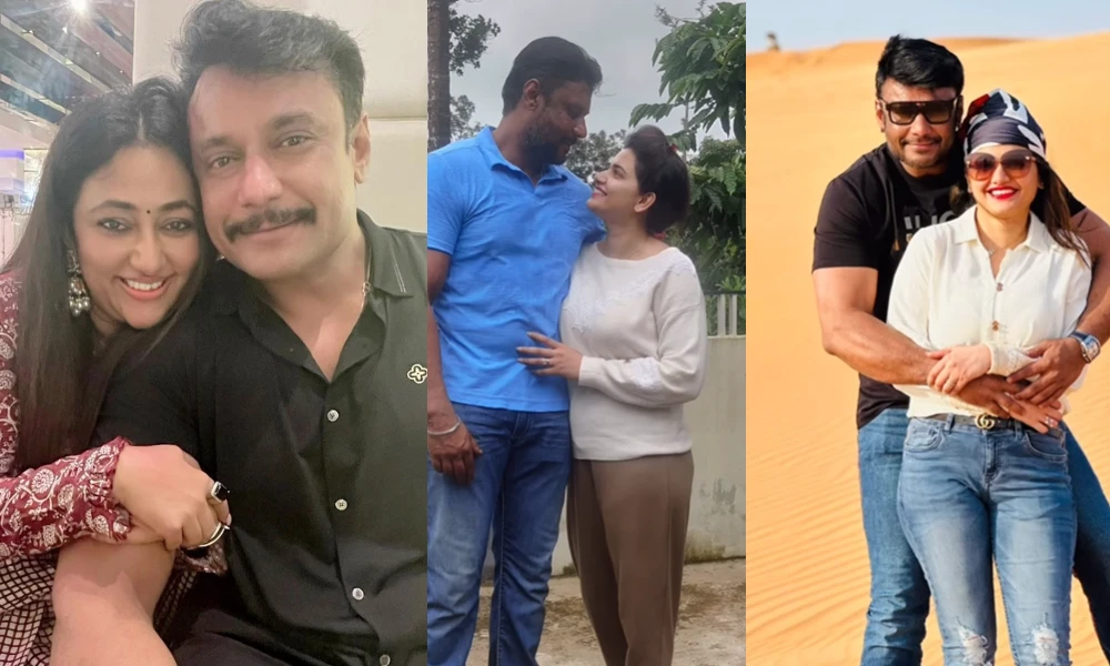 pavitra gowda shared a photo with Darshan; Vijayalakshmi angry