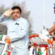 75th Republic Day celebrations in Vijayapur, District In-charge Minister M.B. Patil flag hoisting