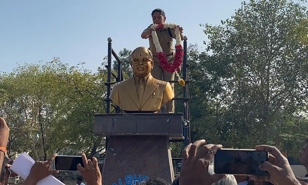 Ambedkar statue Kalaburagi