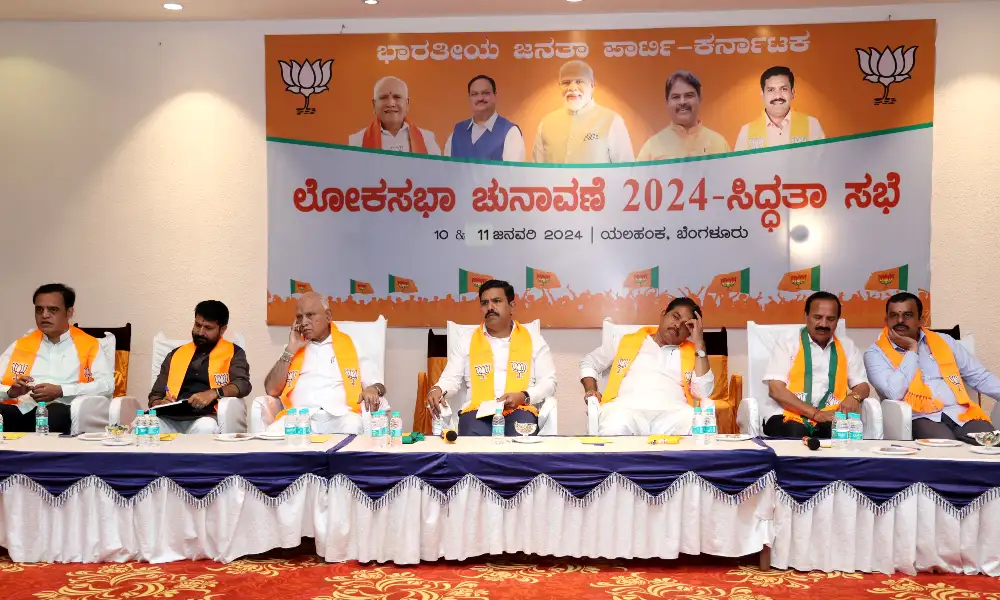 separate strategy for each Lok Sabha constituency in BJP Karnataka