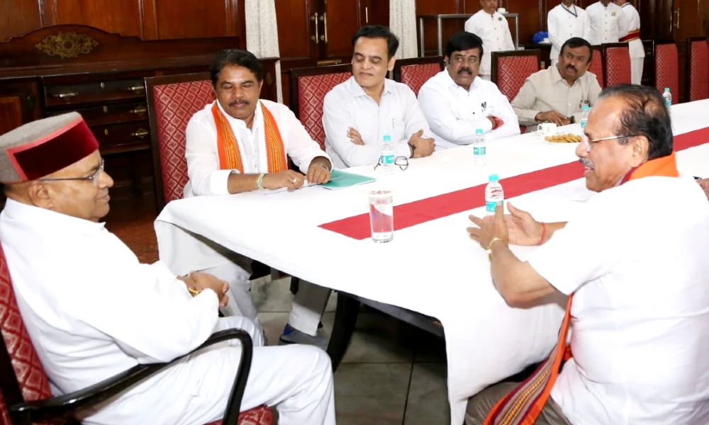 BJP team meets Governor Thaawar Chand Gehlot