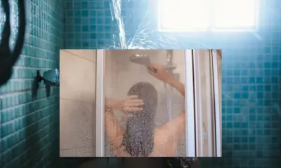 Man records video of woman taking bath