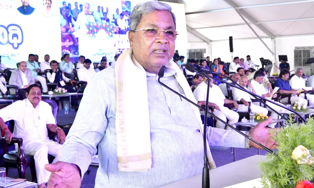 CM Siddaramaiah launches Yuva Nidhi Scheme