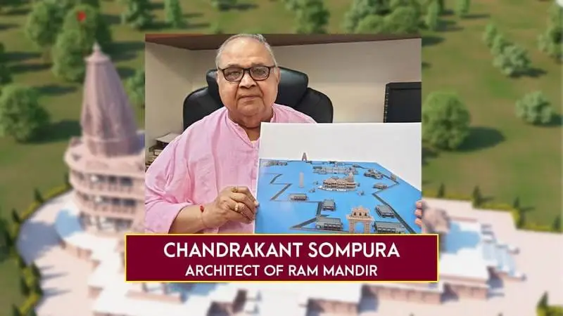 Chandrakanth Sompura Rama Mandir Designer  Ashok Singhal