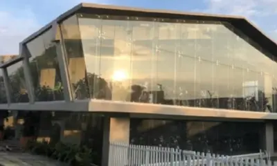 Dhoni’s Luxurious Glass Garage