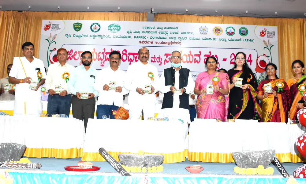 District Level millets and Organic Festival in Yadgiri