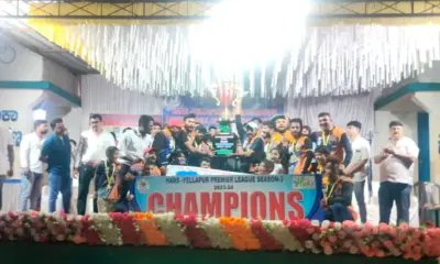 RB Tigers won the Hans Naturals YPL season 3 cricket tournament at Yallapur