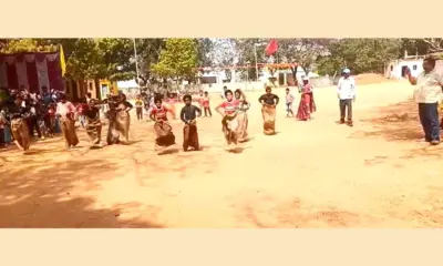 Harshotsava programme at dodda Agrahara village in Shira