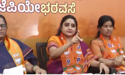 BJP womens wing delegation. Malavika Avinash
