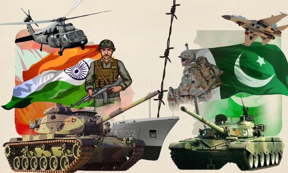military strength, India vs Pakistan and Who is ahead?
