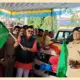 MLA Gopalakrishna Belur handed over new police vehicles to Rippanpet Anandpur police stations