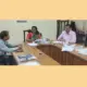 Meeting on Yuva nidhi Scheme Registration at Karwar