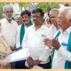 Memorandum to DC Divya prabhu for demanding clearance of Kataiyya lake encroachment of Holalkere