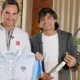 Neeraj Chopra meets Roger Federer in Switzerland