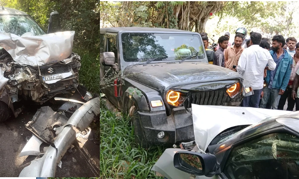 Road Accident in chikkmagalur