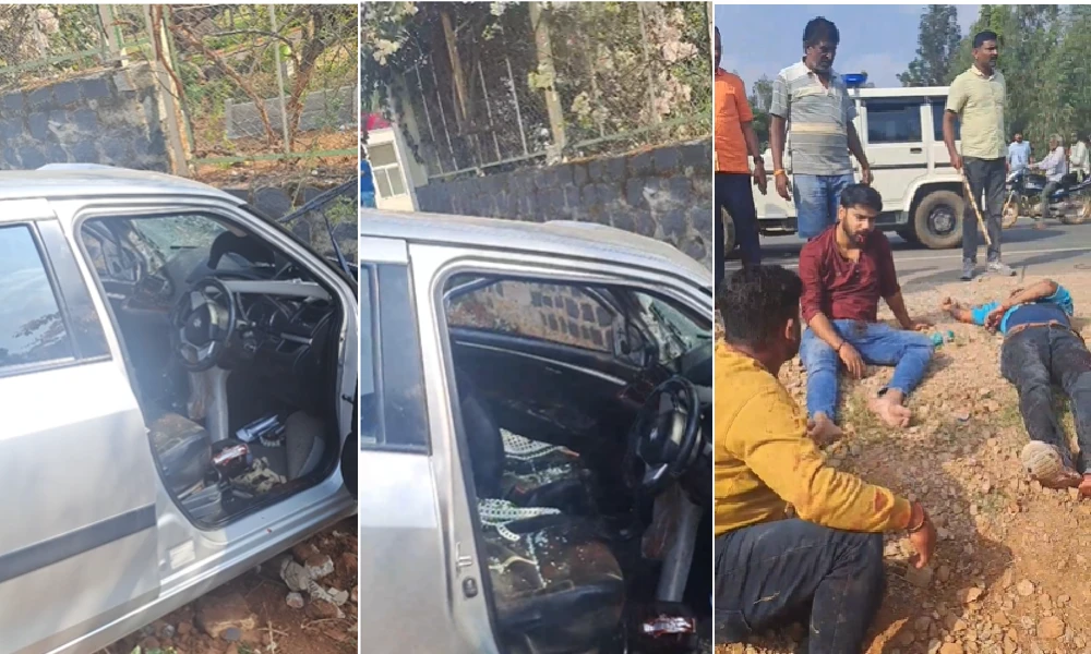 Car Accident in dodbalapur