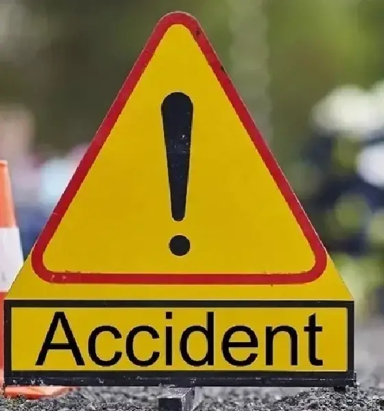 Collision between KSRTC bus bike Two riders died