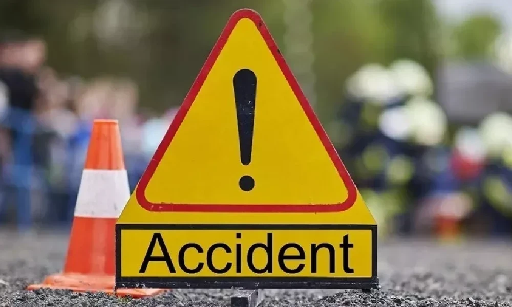 Road accident in Bengaluru Two riders Dead