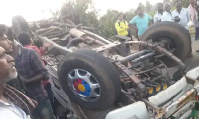 Road Accident in daavagere