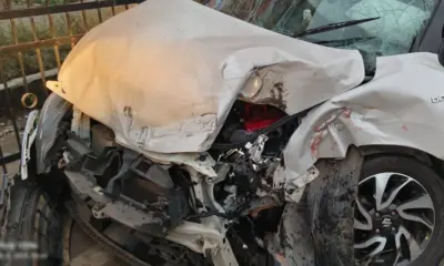 Car Accident in gadag