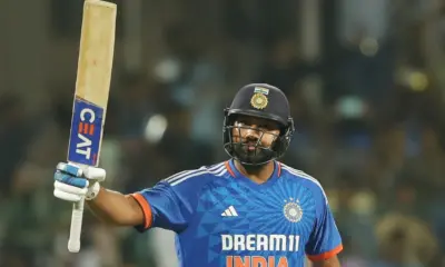 Rohit Sharma notched up his fifth T20I hundred in Bengaluru