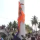 hanuman flag keragodu mandya
